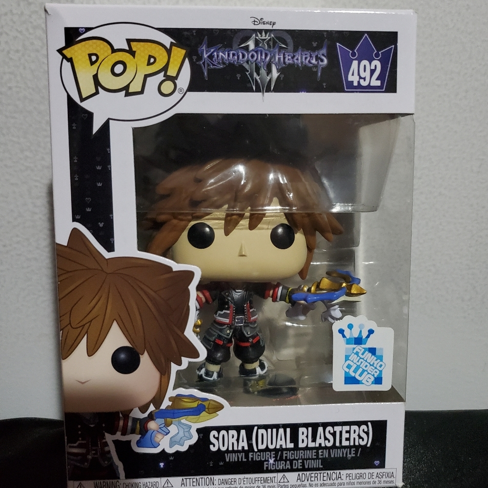 Kingdom Hearts 3 Sora Dual Blasters Funko 492